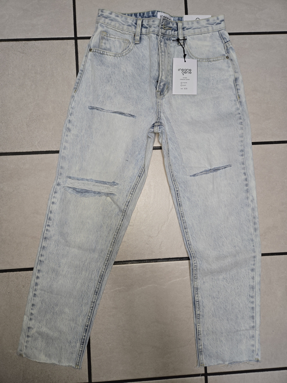 Insane Gene Highrise Straight Jeans